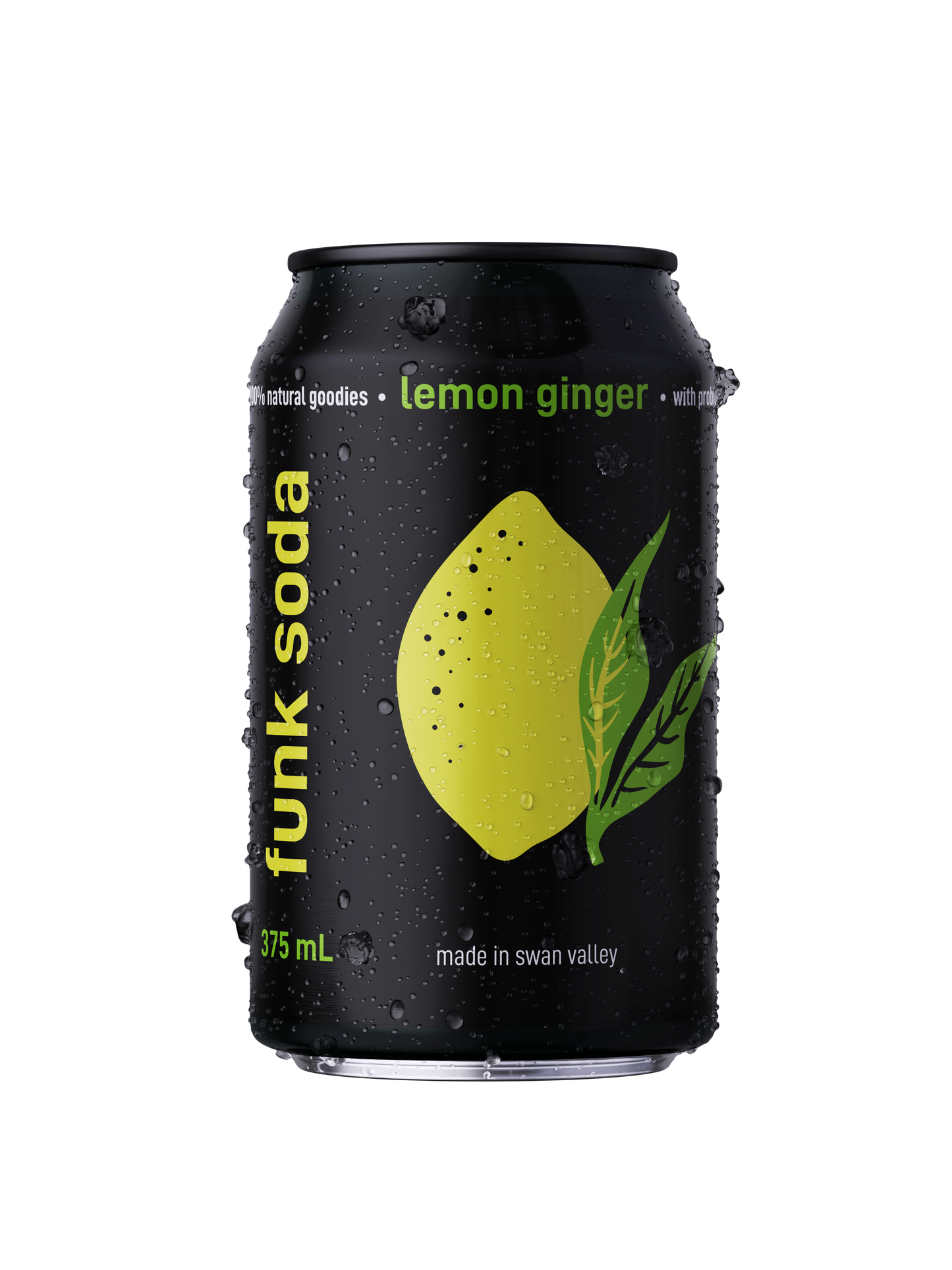 Lemon Ginger Craft Soda